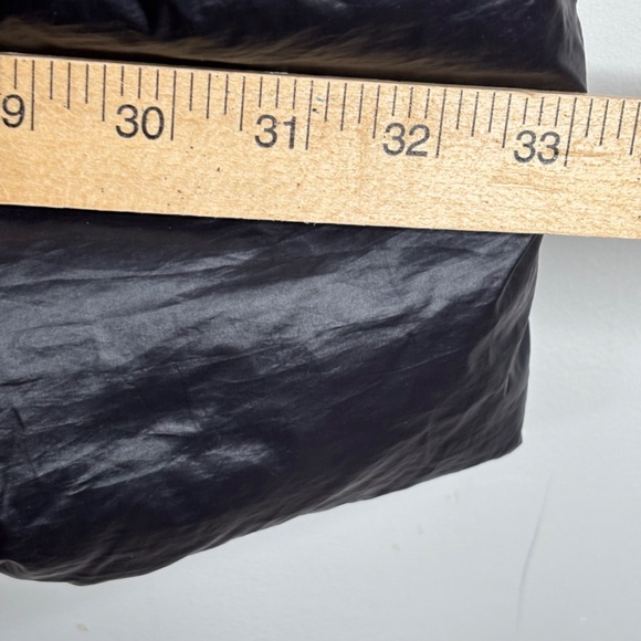 Lands End Black Down Puffer Coat 3XP Quilted Parka Plus 24W-26W Winter Gorpcore - Picture 9 of 11